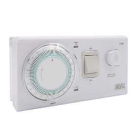 Greenbrook T109-C 16A Dual Tariff Boost Timer c/w 15-120min Boost Facility