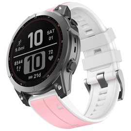 OVERSTEP Compatible with Fenix 5S 6S 7S Watch Band, 20mm Quick Fit Replacement Strap for Garmin Fenix 5S Plus/Fenix 6S Pro/Fenix 7S Pro/Fenix 7S Solar/Sapphire Solar/Epix Pro 42mm Smartwatches