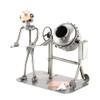 Steelman24 I Nuts and bolts sculpture Builder I Handmade ornaments