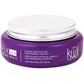 Kuul X6 Kuul Fix Me Urban Wax Cera para peinar 3.52oz Purple Frost Elastic Hair Wax