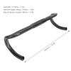 Bike Drop Bent Handlebar 420mm 31.8mm Road Bicycle Carbon Fiber