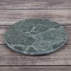 Creative Home Natural Marble Round Trivet Cheese Board Dessert Serving