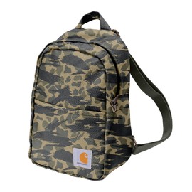 Carhartt Classic Mini, Durable, Water-Resistant Backpack with Adjustable Shoulder Straps, Blind Duck Camo, One Size