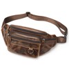 Genuine Leather Fanny Pack Well Made Durable Leather Waist Bag