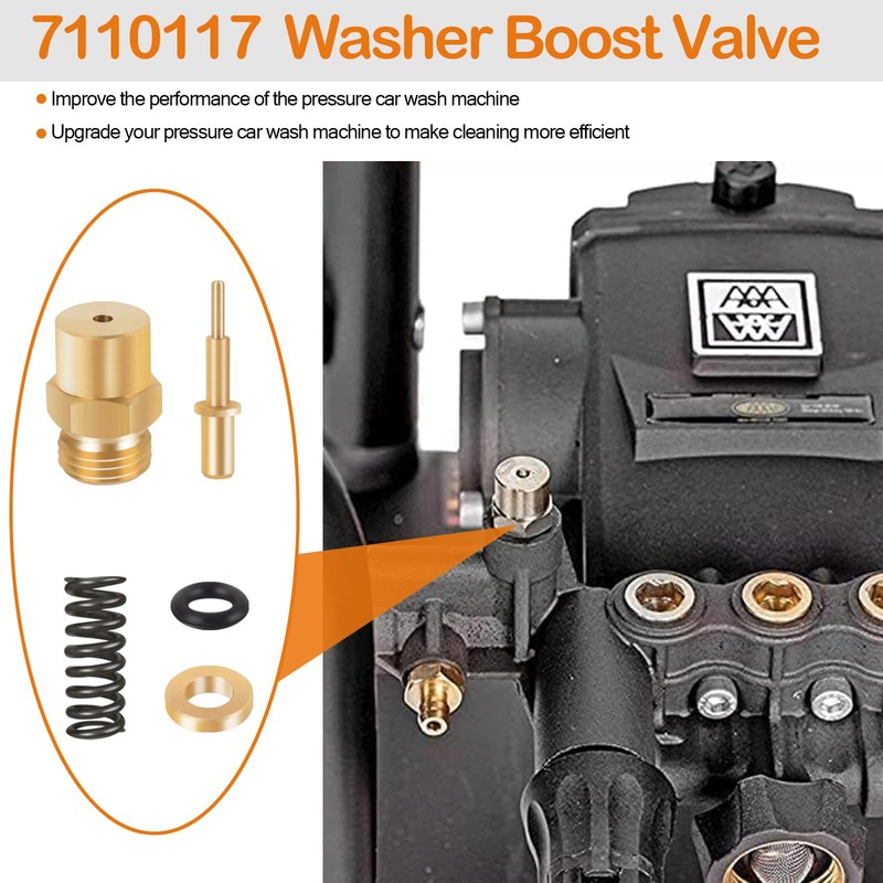 7110117 Pressure Washer Boost Valve Replacement Pressure Boosting Valve Kit