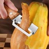 2-in-1 Stainless Steel Vegetable Peeler Bottle Opener Kitchen Tool with