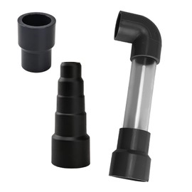 Universal Wet Vac Attachment - AC HVAC Drain Line Unclogger 3/4", 1" Vacuum Adapter to Unclog and Evacuate A/C Drain Lines, Hvac Ac Drain Line Cleaner Tool Vacuum Hose To PVC Pipe Adapter