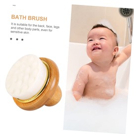 STOBAZA Wood Handle Bath Brush Cat Claw Body Scrubber Shower Body Brush Soft Bristle Back Scrubber Shower Brush for Cleaning Body