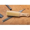 Nicholson 10" File Card and Brush - 21467