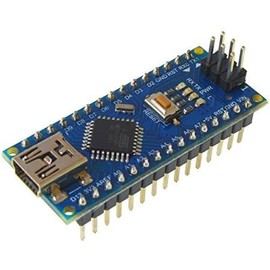 Electrones Nano Board, CH340/ATmega328P Microcontroller, Pre-Soldered with Mini USB B Port