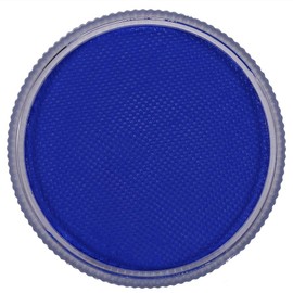 Professionelles 12-Farben-Set mit Matten Körperbemalungspigmenten, Lebendige Muster, Sicher, Ungiftig, Bequem zu Verwenden, Geeignet für Bühnen-Make-up, Gesichtsbemalung (BLUE)