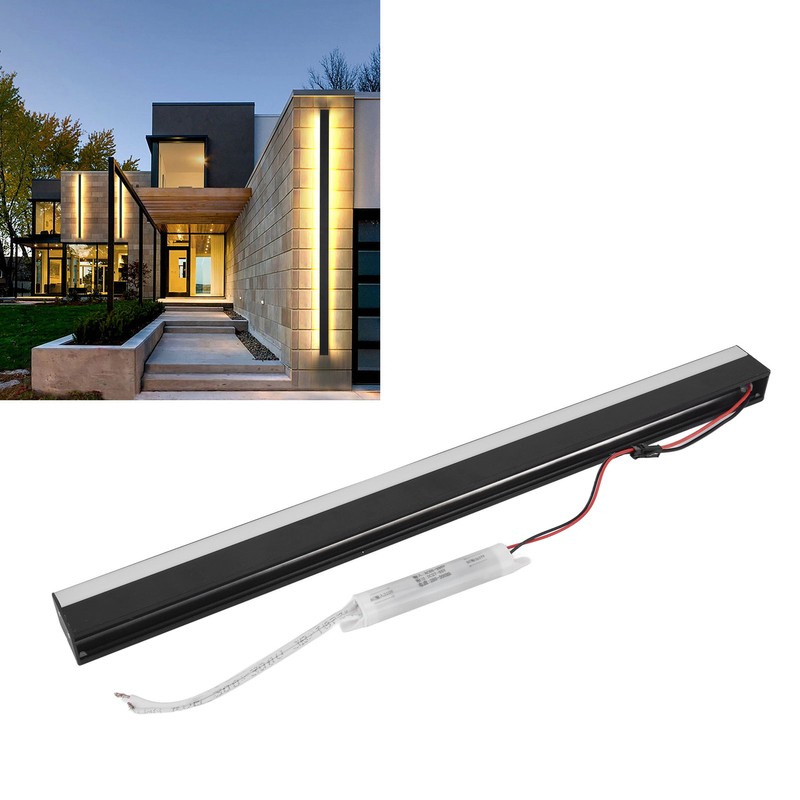 Modern LED Wall Light IP43 Waterproof Garden Strip Wall Lamp