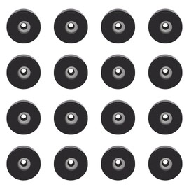 ChillWaves Air Compressor Rubber Feet Pad,Non-Slip Foot Mount,Vibration Foot Pad,Used for Tapered Machine Feet,Instrument Chassis(16-PACK)