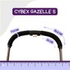 PROTEC TIF | Neoprene Handlebar Covers Compatible with CYBEX Gazelle