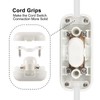 XIITIA 2pcs Inline Cord Switch, AC120V 10A, 250V 6A On-Off