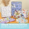 Pack of 5 Wrapping Paper Set, Cute Cartoon Gift Wrapping