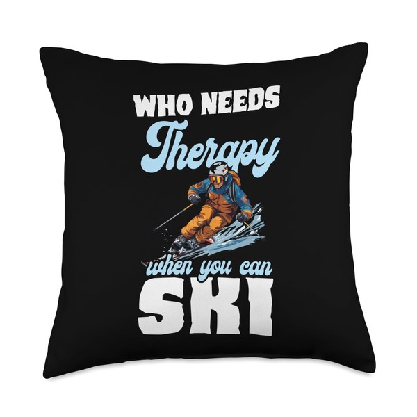 Who Needs Therapy When You Can Ski Winter Sports Throw