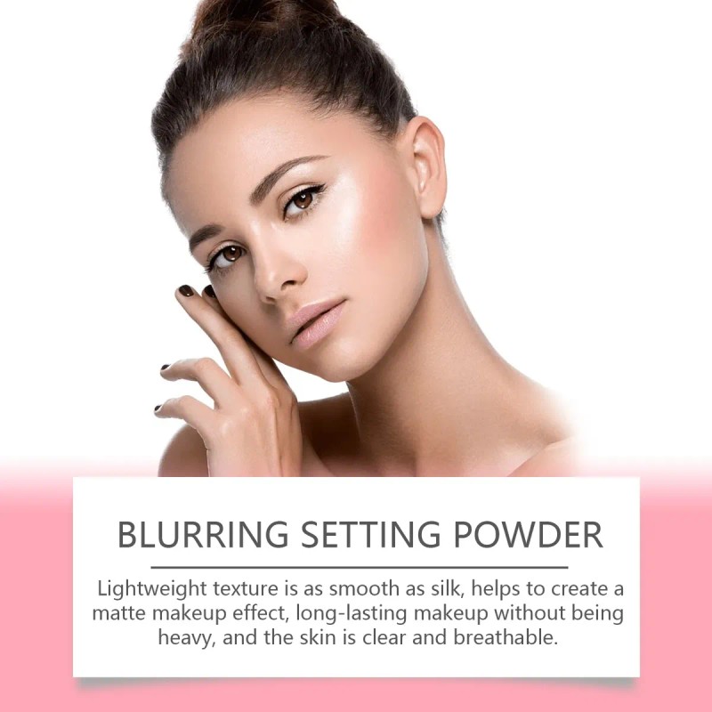 Polvo De Maquillaje Natural Con Corrector, Acabado Suave