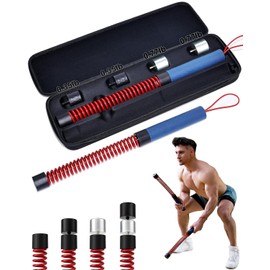 Upgraded Ropeless Battle Ropes for Home Gym,Four Adjustable Weight 1.7-2.8 lb, Weighted Workout Cords for HIIT, Strength, and Low-Impact Cardio Training, Home Gyms to Burn