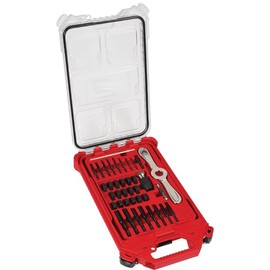 Milwaukee 38 Pc. SAE Tap & Die PACKOUT Set with Hex-LOK 2-in-1 Handle