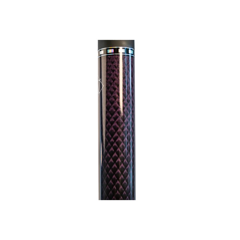 Stylish Walking Canes Carbon Fiber Triple Wound Cane -Purple