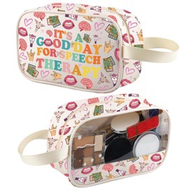 Occupational Therapy Clear Makeup Bag Occupational Therapist Gift Ot COTA Travel Toiletry Bag Organizer Pouch Cosmetic Bag (OT tm ca)