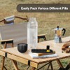 Cookawa 2-in-1 Water Bottle with Pill Organizer - 20 oz