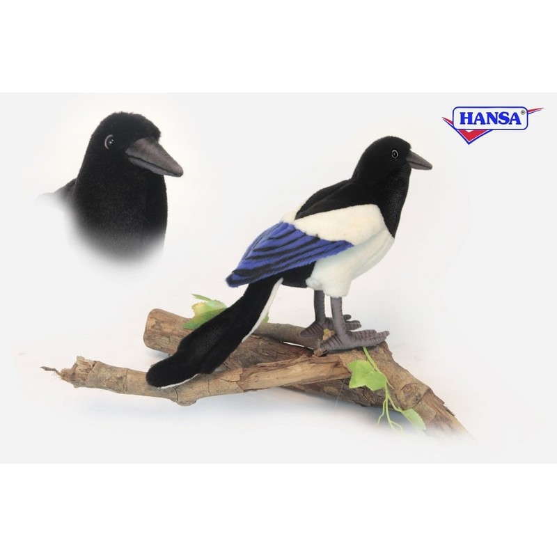 HANSA - Plush Toy Pie 21 cm H