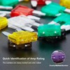 Gebildet 25A Mini Fuse 25 AMP ATM APM Blade Car