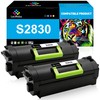 LeciRoba Compatible S2830dn S2830 High Capacity Black Toner Cartridge Replacement