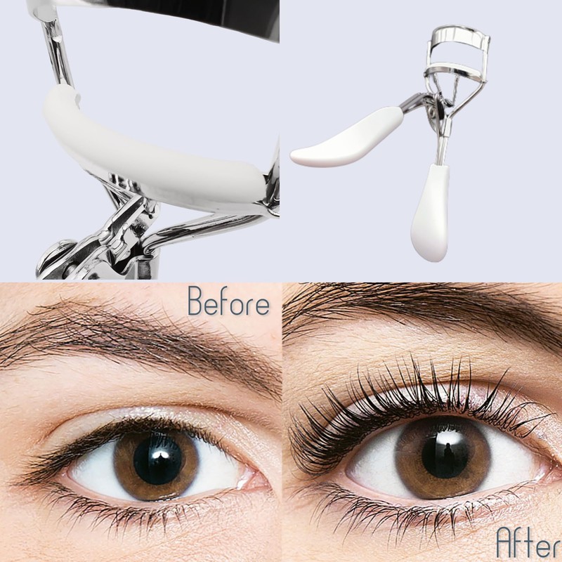 Beauty eyelash curler for eyelash lifting, optical eyelash extension for