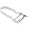 CIV 11cm Steel Peeler Fruit Vegetable Peeler Ergonomic Handle Smooth