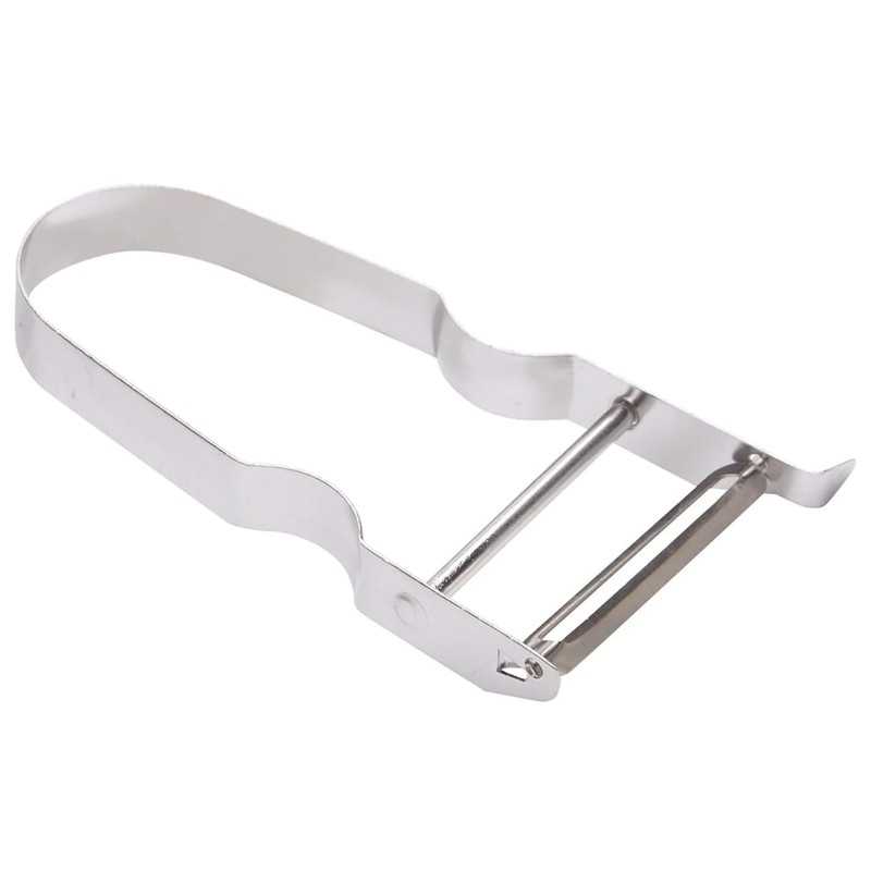 CIV 11cm Steel Peeler Fruit Vegetable Peeler Ergonomic Handle Smooth