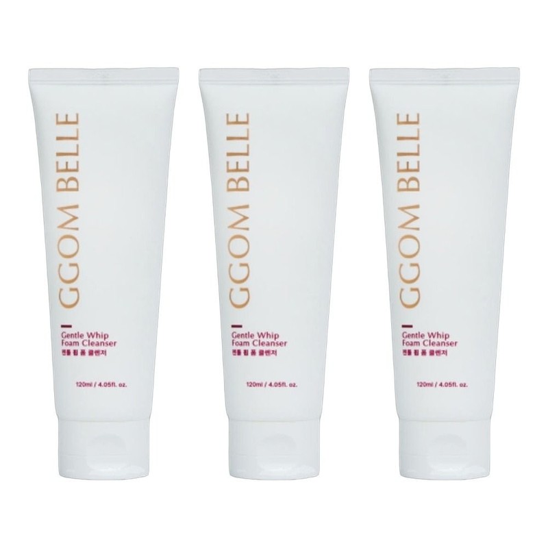 Combelle 꼼벨르 휩 젠틀 휩 폼 클렌저 120ml 3개 폼크린싱
