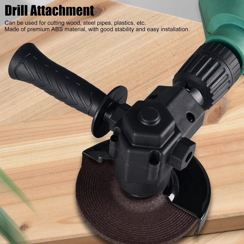 Drill To Angle Grinder Adapter Bracket Set Kit Convertor Accessory