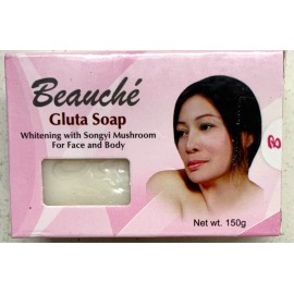 Beauche Gluta Whitening Bar Soap 150g Songyi Mushroom Face/Body New in Box