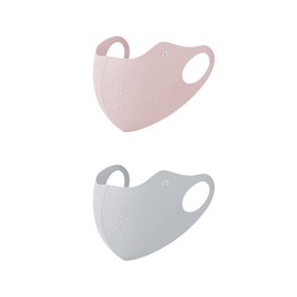 CHEERYMAGIC Face Mask Sun Protection, 2Pcs Reusable Sunscreen Mask, UV Protection Breathable Mask Washable Face Cover for Women Outdoor A4BSMZ