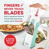 DASH Safe Slice® Mandoline Slicer, Julienne + Dicer for Vegetables,