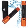 Blackfire Klein Recharge 2-Color LED Weatherproof Flashlight BBM6413 1000 Lumen