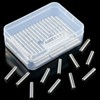 Swpeet 50Pcs 5mm x 25mm Dowel Pin Shelf Support Pegs,