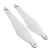 1 Pair Drone Propellers White Carbon Low Noise Powerful Traction