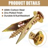 100 PCS Self Drilling Drywall Anchors with Screws – Heavy
