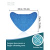 XIANGBIN 3Pack Microfiber Steam Mop Pads Replacement, Compatible with Vax