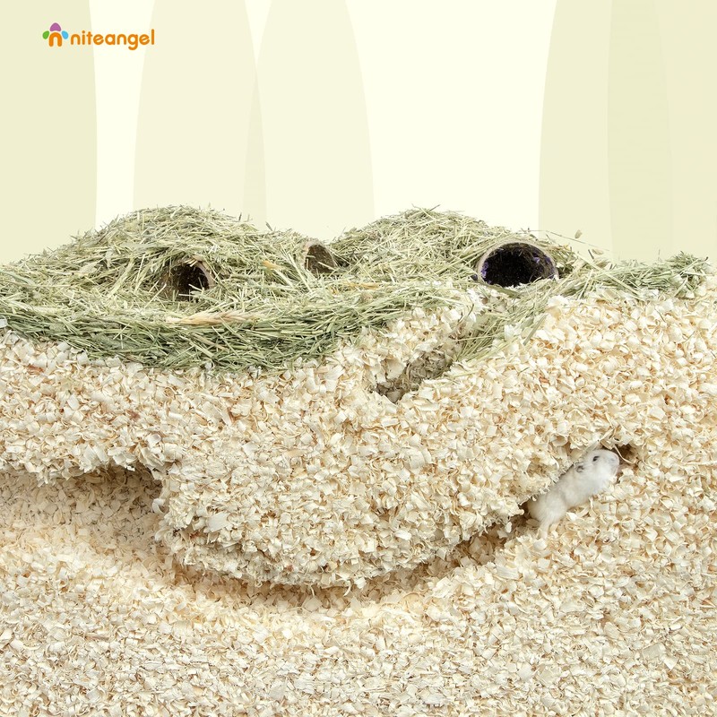 Niteangel Aspen Shaving Hamster Beddings for Syrian Dwarf Hamster Gerbil