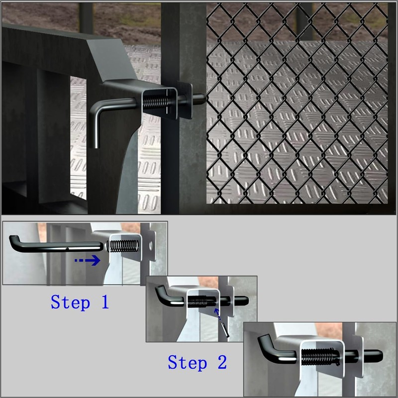 Szsenying 2PCS Trailer Gate Spring Latch Kit 819T for Carry-On
