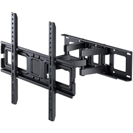 ERGO TAB TV Wall Mount for 26-55 inch LED LCD OLED 4K TVs, Full Motion TV Mount Bracket Articulating Swivel Extension Tilting Max VESA 400x400mm Holds up to 99lbs, Fits 12/16 Inch Wood Stud