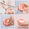 Makeup cleaning bowl, portable makeup washing tool makeup brush, silicone