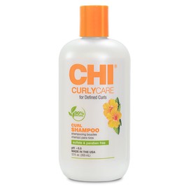 CHI CurlyCare Curl Shampoo, Hydrates Curls, Reduces Frizz & Increases Elasticity & Strength, Sulfate, Paraben, & Cruelty-Free, 12 Oz | CHI
