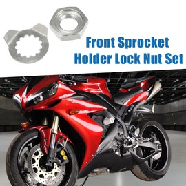 A ABSOPRO Vorn Ritzel Lock Unterlegscheibe für Yamaha 660R YFM660R 2005 (Set von 2)