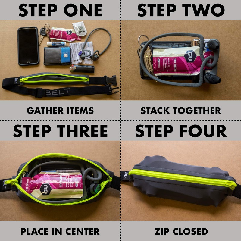 SPIbelt SPIbelt Large Pocket Running Belt for Women Men, Phone